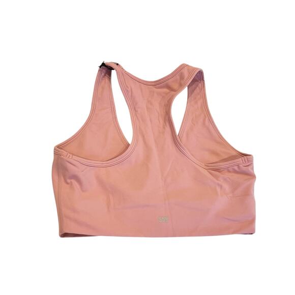 Splits59 Airweight Racerback Sports Bra with Ruching Dusty Rose Size Small NWT - Picture 9 of 12